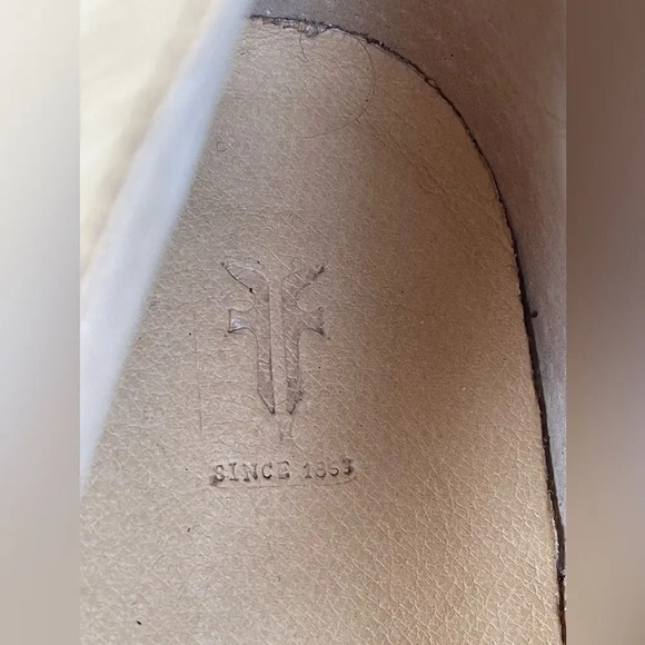 Frye Womens SHIRLEY OVER THE KNEE Brown Oiled boots 10 B - Picture 14 of 14